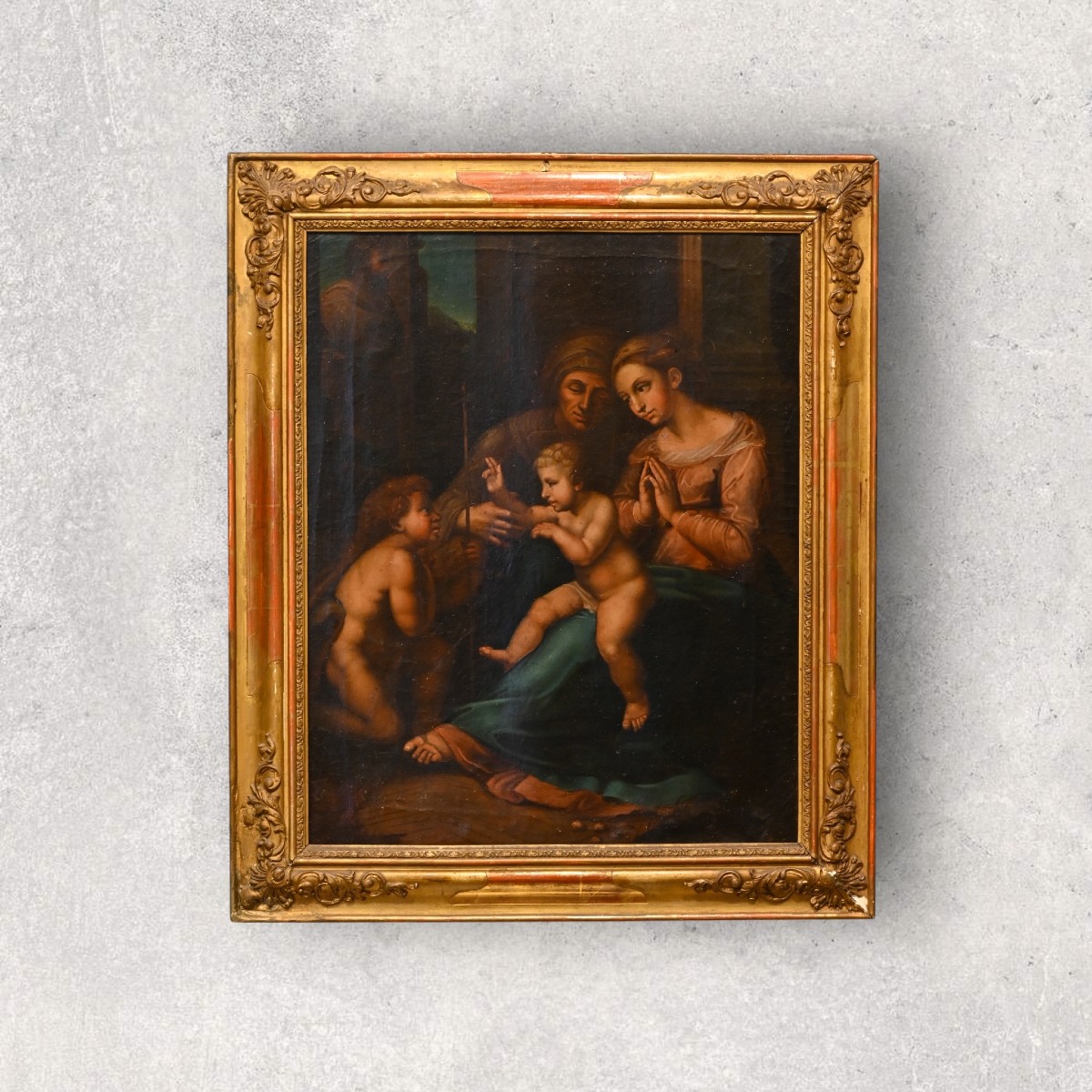 Da Raffaello Sanzio - Madonna Del Divino Amore - Italia Fine XVIII Secolo